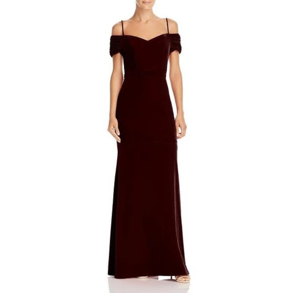 Laundry By Shelli Segal Dresses & Skirts - NWT Shelli Segal Velvet Maxi Evening Gown